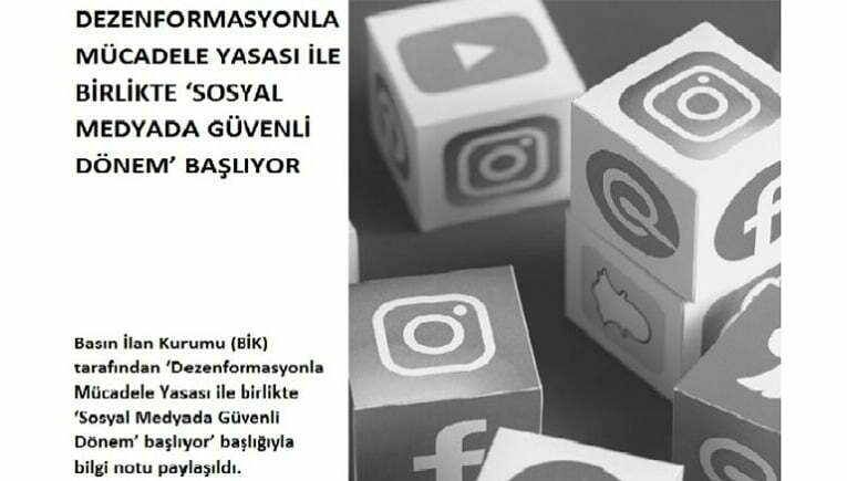 Sosyal medyada güvenli dönem başlıyor
