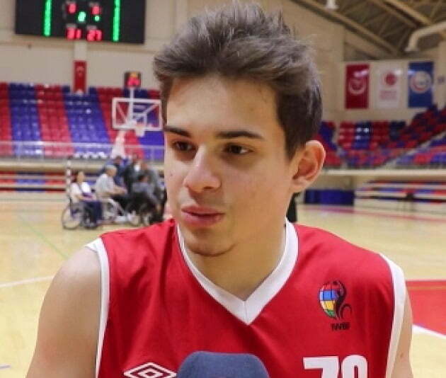 Bedensel engelli basketbolcu Bilal Mert, milli takımla dünya şampiyonluğu hedefliyor