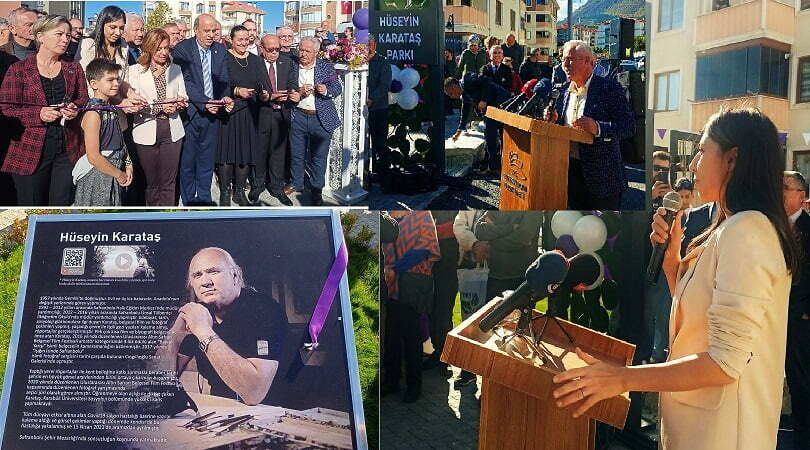 Hüseyin Karataş Parkı açıldı