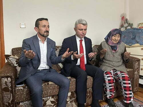 Kaymakam Yazıcı’dan Şehit ailesine ziyaret