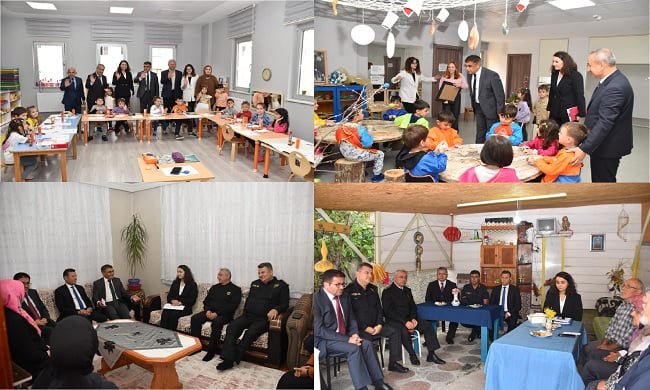 Vali Gürel’den ziyaretler