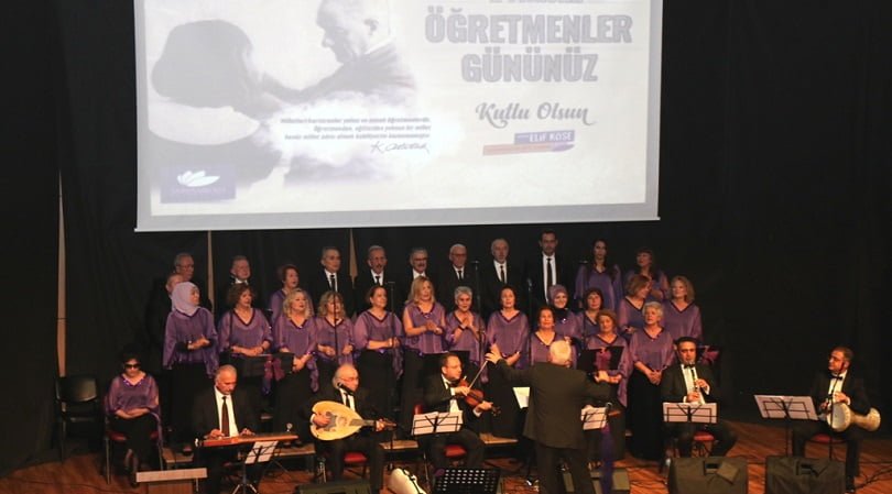 TSM Korosu’nun Öğretmenler Günü programı beğeni topladı