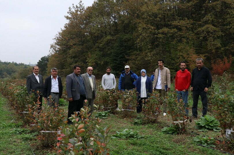 Eflanili çiftçiler Bursa ile Bolu’daki tarla ve bahçeleri gezdi