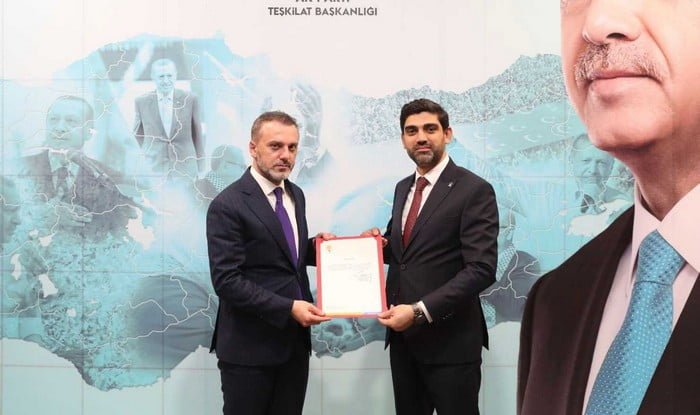 AK Parti Karabük İl Başkanı Salt, atama belgesini aldı