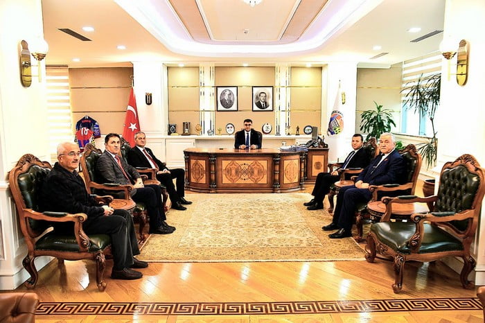 Bilgiç ve Beraberindeki Heyet Gürel’i Ziyaret Etti