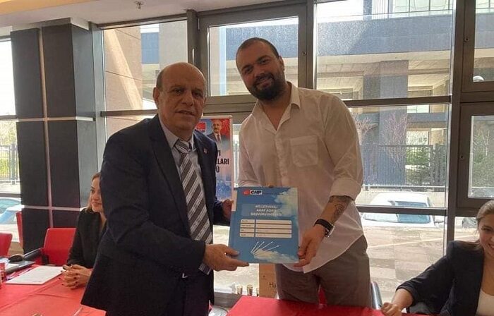 Abdullah Çakır adaylık başvurusunu yaptı