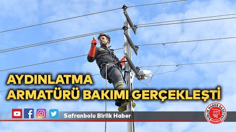 Aydınlatma  Armatürü Bakımı Gerçekleşti