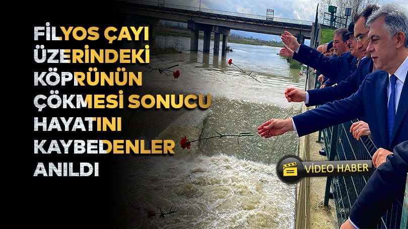 Filyos Çayı üzerindeki köprünün çökmesi sonucu hayatını kaybedenler anıldı