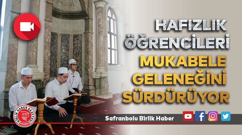 Bolu’da hafızlık öğrencileri, camilerdeki mukabele geleneğini sürdürüyor
