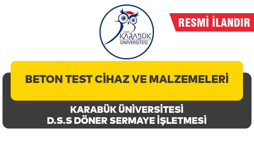 BETON TEST CİHAZ VE MALZEMELERİ