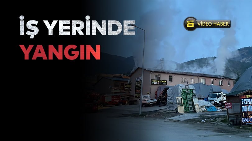 Karabük’te iş yerinde çıkan yangın söndürüldü
