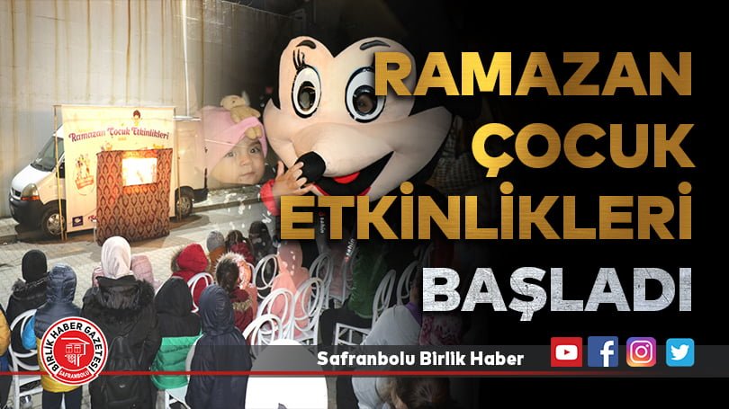 Ramazan Çocuk Etkinlikleri Başladı