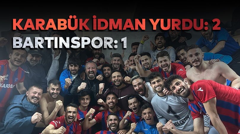 Karabük İdman Yurdu: 2 – Bartınspor: 1