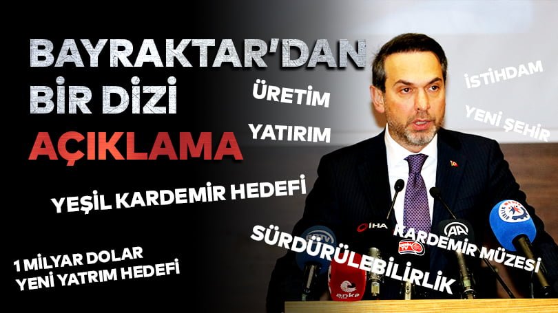 Bayraktar’dan bir dizi açıklama