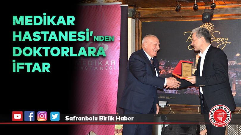 Medikar Hastanesi’nden Doktorlara İftar