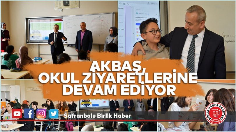 AKBAŞ, Okul Ziyaretlerine Devam Ediyor