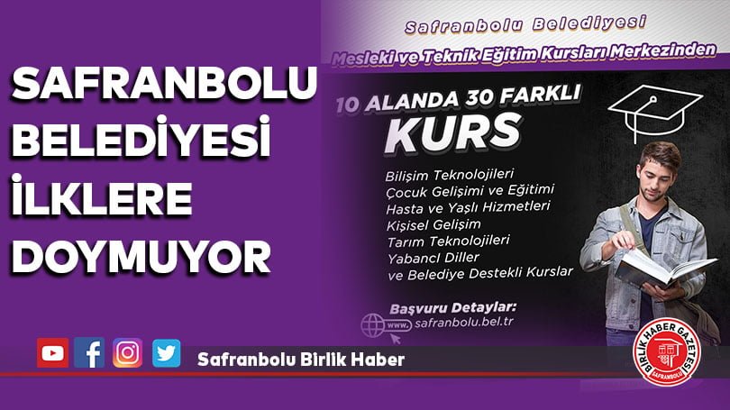 Safranbolu Belediyesi İlklere Doymuyor