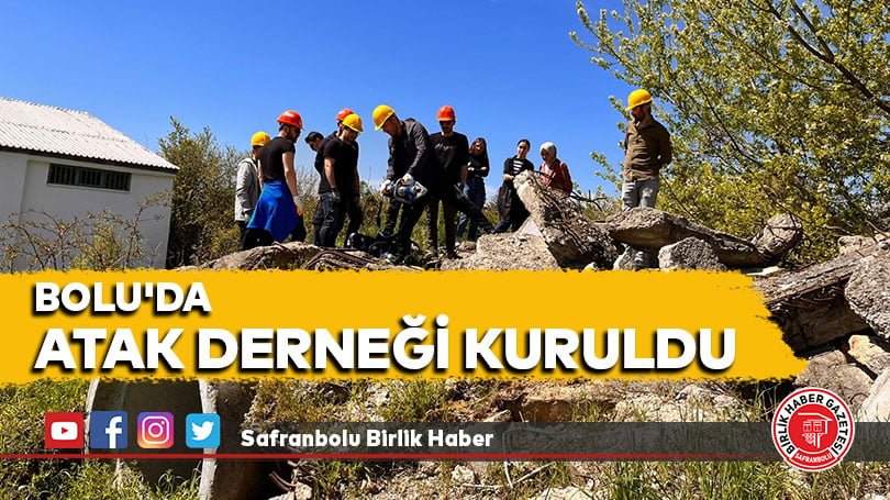 Bolu’da ATAK Derneği kuruldu