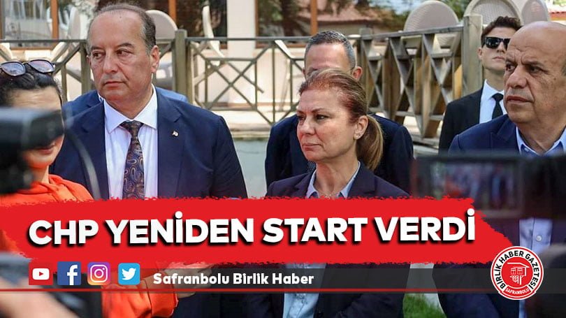 CHP Yeniden Start Verdi