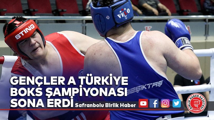Gençler A Türkiye Boks Şampiyonası sona erdi