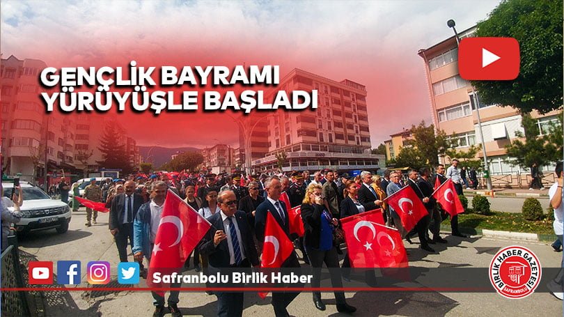 Gençlik Bayramı Yürüyüşle Başladı