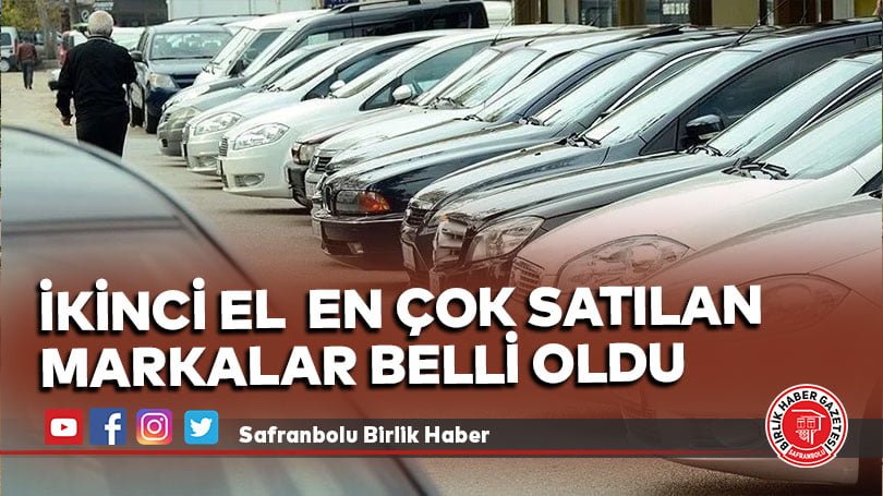 İkinci el online otoda nisanda en çok satılan markalar belli oldu