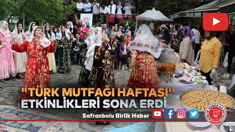 Karabük’te “Türk Mutfağı Haftası” etkinlikleri sona erdi