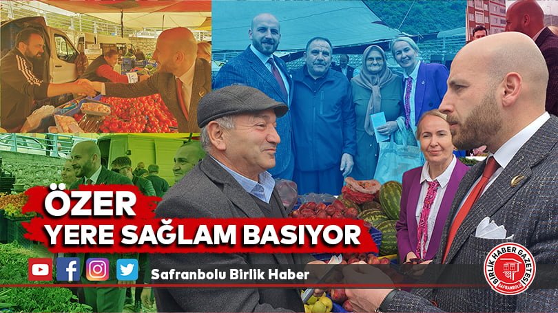 Özer Yere Sağlam Basıyor