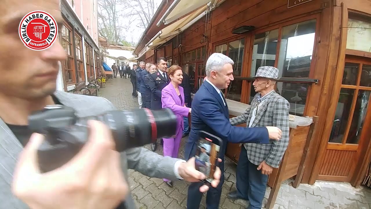 Safranbolu’da geleneksel bayramlaşma programı gerçekleştirildi