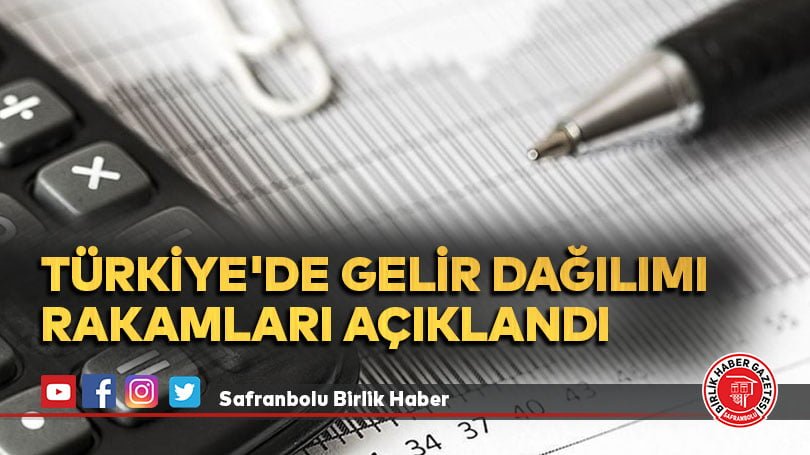 Türkiye’de gelir dağılımı rakamları açıklandı