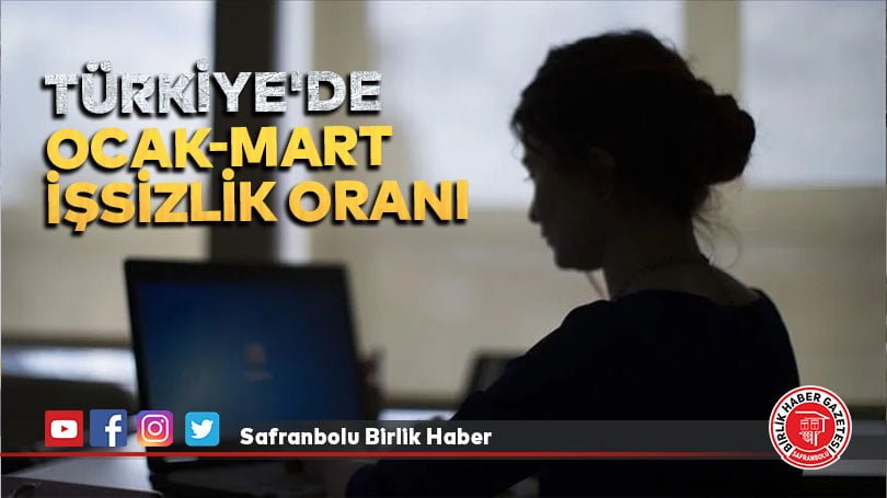 Türkiye’de ocak-mart işsizlik oranı