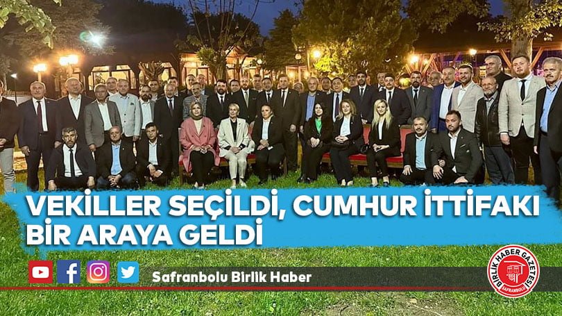 Vekiller Seçildi, Cumhur İttifakı Bir Araya Geldi