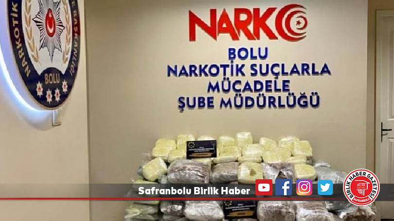 230 kilogram uyuşturucu ele geçirildi