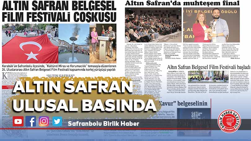 Altın Safran Ulusal Basında