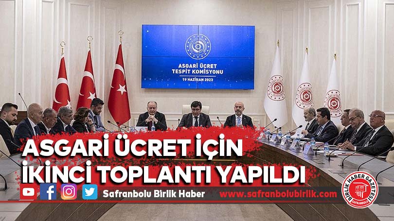 Asgari Ücret için ikinci toplantı yapıldı