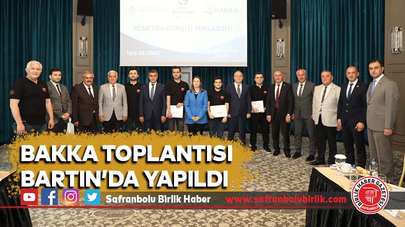 BAKKA Toplantısı Bartın’da Yapıldı