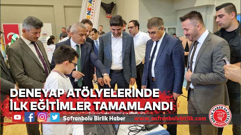 Deneyap Atölyelerinde İlk Eğitimler Tamamlandı