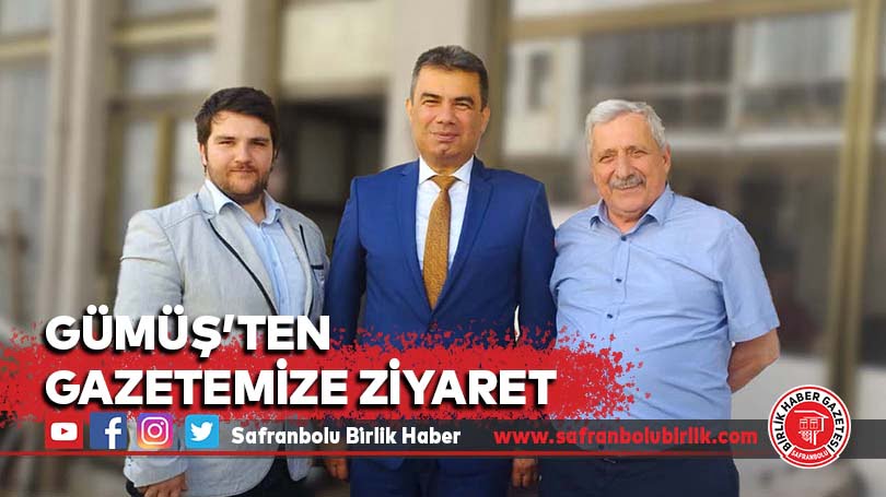 Gümüş’ten gazetemize ziyaret