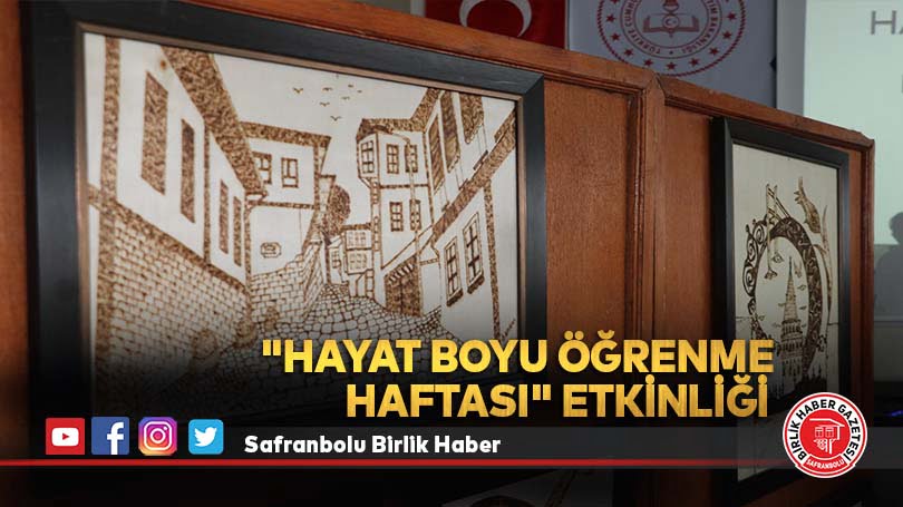 “Hayat Boyu Öğrenme Haftası” etkinliği düzenlendi