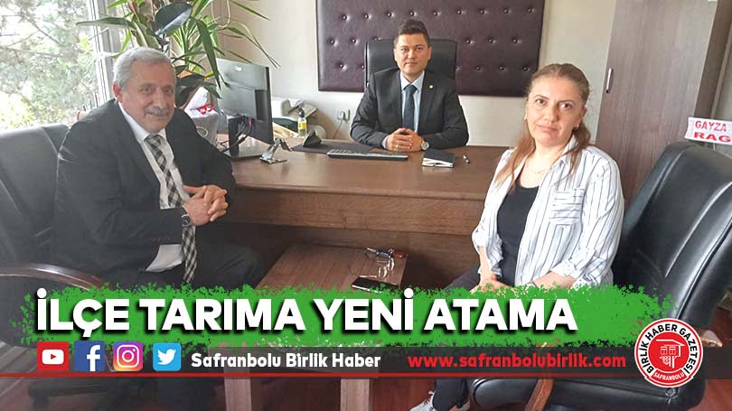 İlçe Tarıma Yeni Atama