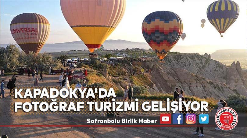 Kapadokya’da fotoğraf turizmi gelişiyor