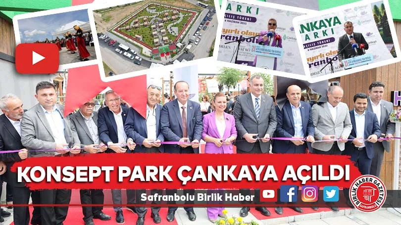 Konsept park Çankaya açıldı