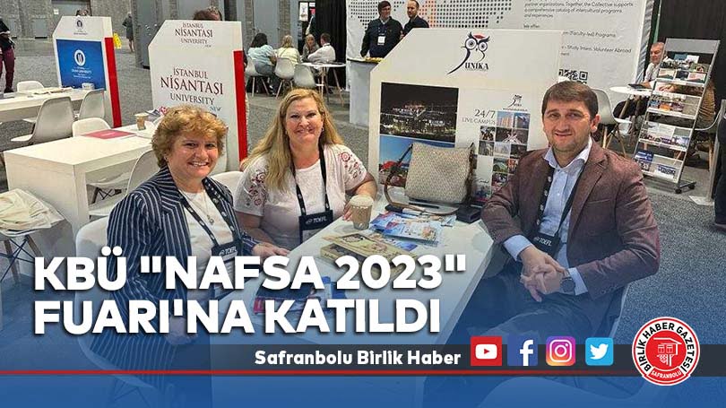 KBÜ “NAFSA 2023” Fuarı’na katıldı