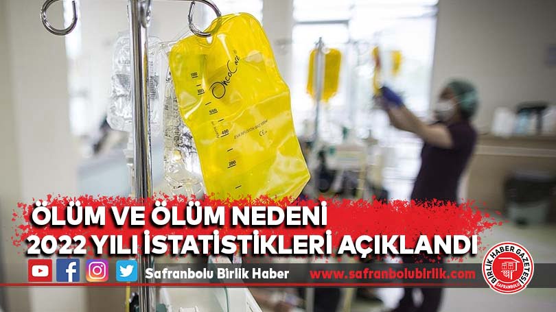 Ölüm ve ölüm nedeni 2022 yılı istatistikleri açıklandı