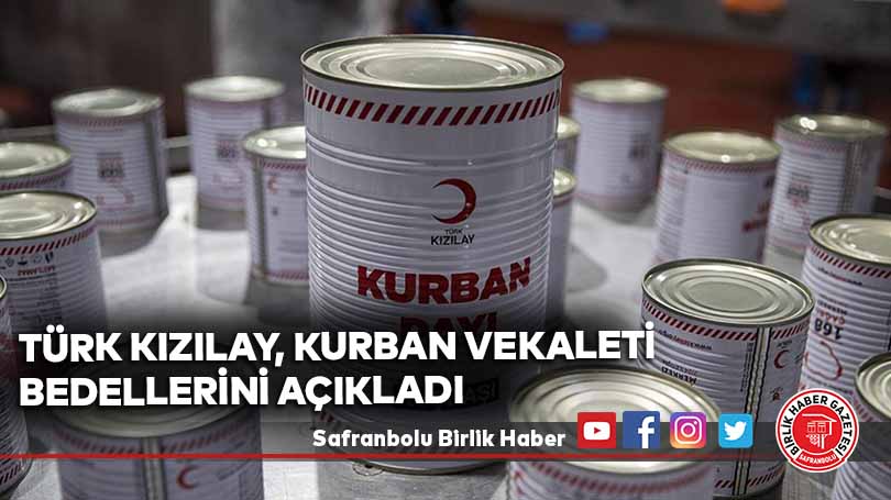 Türk Kızılay, kurban vekaleti bedellerini açıkladı