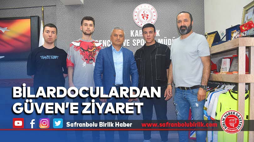 Bilardoculardan Güven’e ziyaret