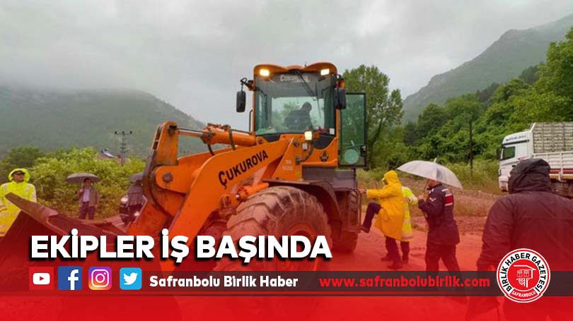 Ekipler iş başında