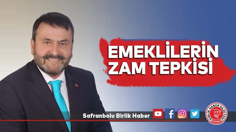 Emeklilerin Zam Tepkisi