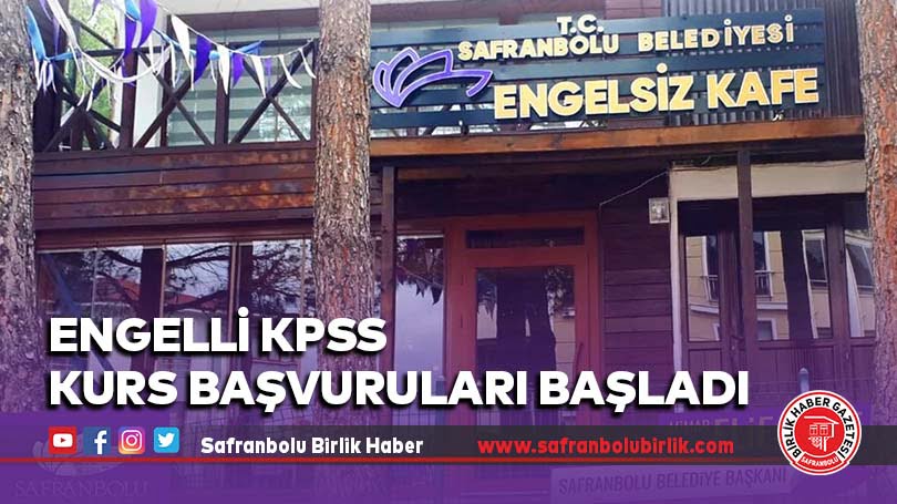 Engelli KPSS Kurs Başvuruları Başladı