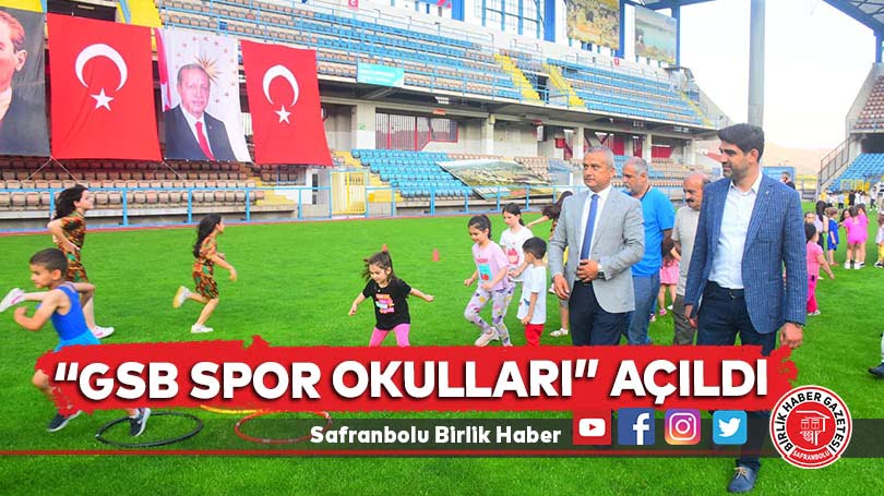 “GSB Spor Okulları” açıldı